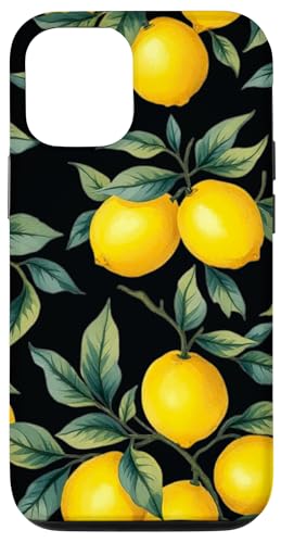 Sommer Zitrone Zitrusfrucht Kunst Hülle für iPhone 12/12 Pro von Summer art