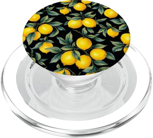 Sommer Zitrone Zitrusfrucht Kunst PopSockets PopGrip für MagSafe Sommer Zitrone Zitrusfrucht Kunst PopSockets PopGrip für MagSafe von Summer art