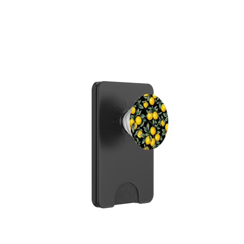 Sommer Zitrone Zitrusfrucht Kunst PopSockets PopWallet für MagSafe Sommer Zitrone Zitrusfrucht Kunst PopSockets PopWallet für MagSafe von Summer art