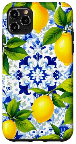 Sommer Zitrone mediterrane Kunst Hülle für iPhone 11 Pro Max von Summer art