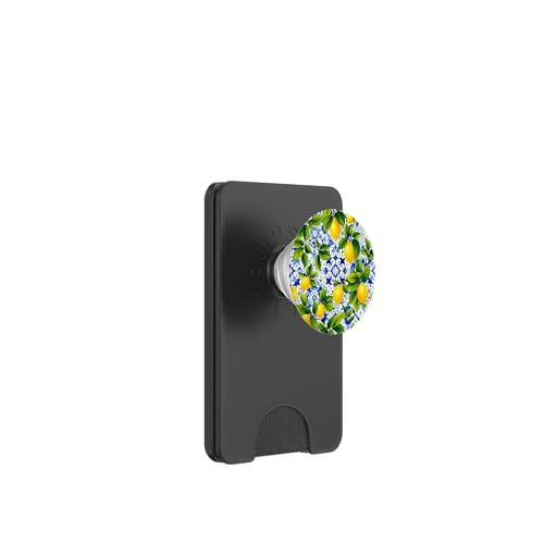 Sommer Zitrone mediterrane Kunst PopSockets PopWallet für MagSafe Sommer Zitrone mediterrane Kunst PopSockets PopWallet für MagSafe von Summer art
