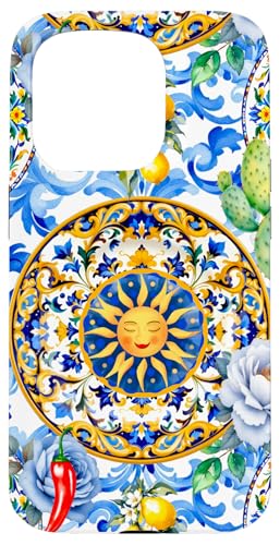 Sommer-Zitronensonne, Sizilien inspirierte Zitruskunst Hülle für iPhone 15 Pro Sommer-Zitronensonne, Sizilien inspirierte Zitruskunst Hülle für iPhone 15 Pro von Summer art