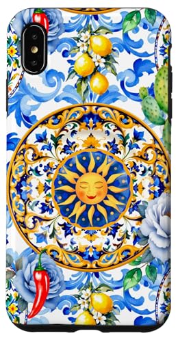 Sommer-Zitronensonne, Sizilien inspirierte Zitruskunst Hülle für iPhone XS Max Sommer-Zitronensonne, Sizilien inspirierte Zitruskunst Hülle für iPhone XS Max von Summer art
