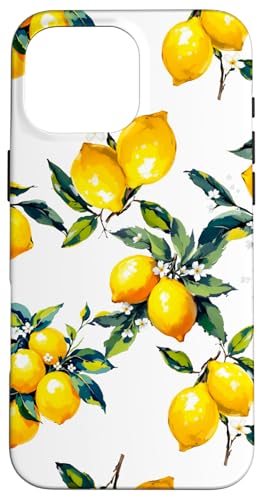Sommer-Zitrus-Kunst Hülle für iPhone 16 Pro Max von Summer art