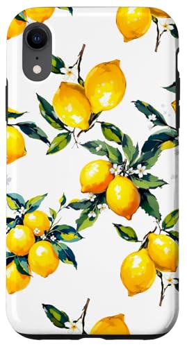 Sommer-Zitrus-Kunst Hülle für iPhone XR von Summer art