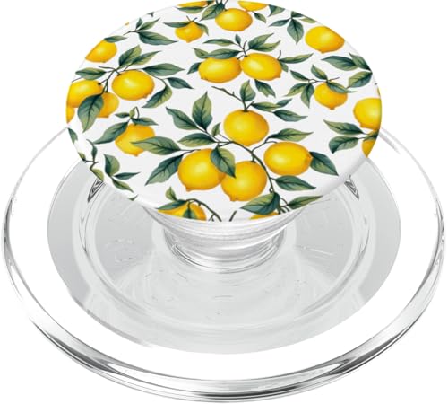Sommer-Zitrus-Kunst PopSockets PopGrip für MagSafe Sommer-Zitrus-Kunst PopSockets PopGrip für MagSafe von Summer art
