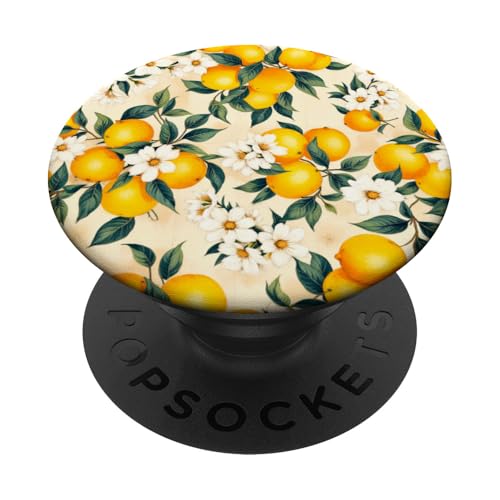 Sommerorangen mediterrane Kunst PopSockets Klebender PopGrip Sommerorangen mediterrane Kunst PopSockets Klebender PopGrip von Summer art