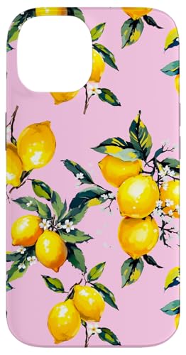 Zitrone Zitrusfrüchte Sommer mediterrane Kunst Hülle für iPhone 14 von Summer art