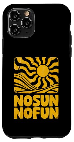 Keine Sonne, kein Spaß, Sommerhitze, Herren, Damen, Kinder Hülle für iPhone 11 Pro von SummerAxis1