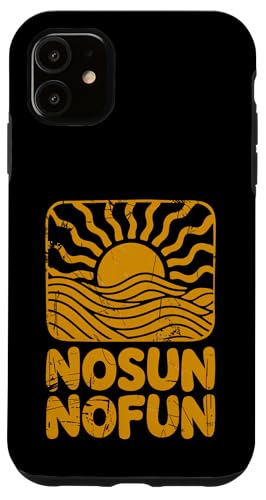Keine Sonne, kein Spaß, Sommerhitze, Herren, Damen, Kinder Hülle für iPhone 11 von SummerAxis1
