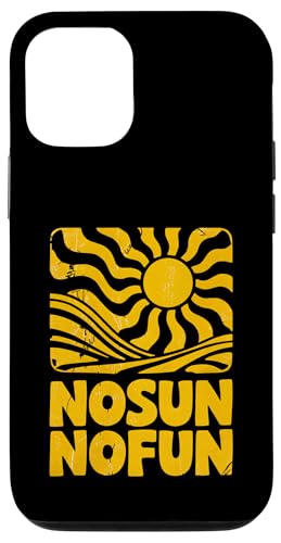 Keine Sonne, kein Spaß, Sommerhitze, Herren, Damen, Kinder Hülle für iPhone 12/12 Pro von SummerAxis1