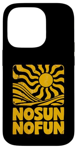 Keine Sonne, kein Spaß, Sommerhitze, Herren, Damen, Kinder Hülle für iPhone 14 Pro von SummerAxis1