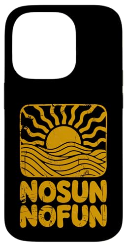 Keine Sonne, kein Spaß, Sommerhitze, Herren, Damen, Kinder Hülle für iPhone 14 Pro von SummerAxis1