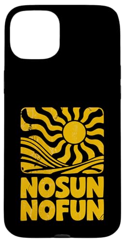 Keine Sonne, kein Spaß, Sommerhitze, Herren, Damen, Kinder Hülle für iPhone 15 Plus von SummerAxis1