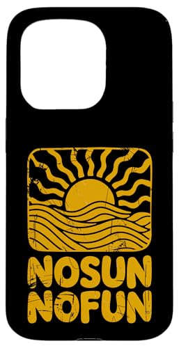 Keine Sonne, kein Spaß, Sommerhitze, Herren, Damen, Kinder Hülle für iPhone 15 Pro Keine Sonne, kein Spaß, Sommerhitze, Herren, Damen, Kinder Hülle für iPhone 15 Pro von SummerAxis1