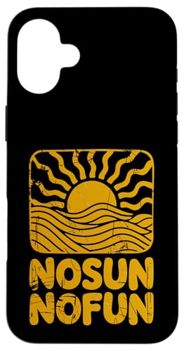 Keine Sonne, kein Spaß, Sommerhitze, Herren, Damen, Kinder Hülle für iPhone 16 Plus von SummerAxis1
