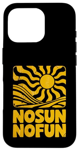 Keine Sonne, kein Spaß, Sommerhitze, Herren, Damen, Kinder Hülle für iPhone 16 Pro von SummerAxis1
