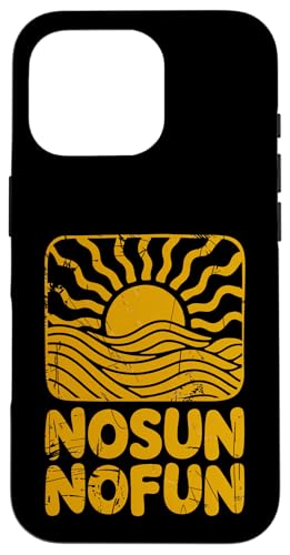 Keine Sonne, kein Spaß, Sommerhitze, Herren, Damen, Kinder Hülle für iPhone 16 Pro von SummerAxis1