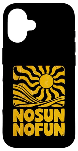 Keine Sonne, kein Spaß, Sommerhitze, Herren, Damen, Kinder Hülle für iPhone 16 Keine Sonne, kein Spaß, Sommerhitze, Herren, Damen, Kinder Hülle für iPhone 16 von SummerAxis1