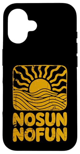 Keine Sonne, kein Spaß, Sommerhitze, Herren, Damen, Kinder Hülle für iPhone 16 von SummerAxis1
