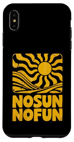 Keine Sonne, kein Spaß, Sommerhitze, Herren, Damen, Kinder Hülle für iPhone XS Max von SummerAxis1