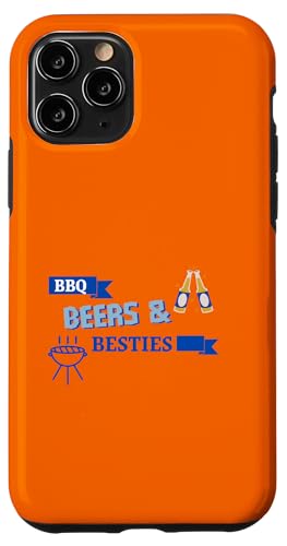 BBQ Beers and Besties Grill Master Picknick Sommerurlaub Hülle für iPhone 11 Pro BBQ Beers and Besties Grill Master Picknick Sommerurlaub Hülle für iPhone 11 Pro von Summertime Festivities with Friends for Vacay Fun