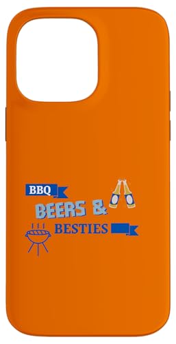 BBQ Beers and Besties Grill Master Picknick Sommerurlaub Hülle für iPhone 14 Pro Max von Summertime Festivities with Friends for Vacay Fun