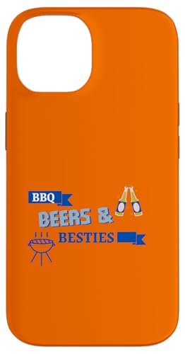 BBQ Beers and Besties Grill Master Picknick Sommerurlaub Hülle für iPhone 14 BBQ Beers and Besties Grill Master Picknick Sommerurlaub Hülle für iPhone 14 von Summertime Festivities with Friends for Vacay Fun