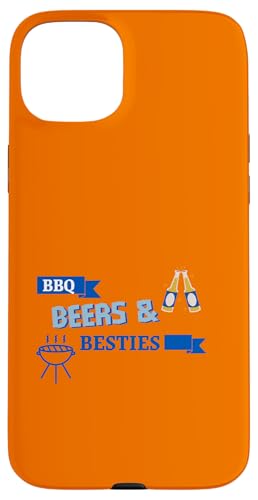 BBQ Beers and Besties Grill Master Picknick Sommerurlaub Hülle für iPhone 15 Plus BBQ Beers and Besties Grill Master Picknick Sommerurlaub Hülle für iPhone 15 Plus von Summertime Festivities with Friends for Vacay Fun