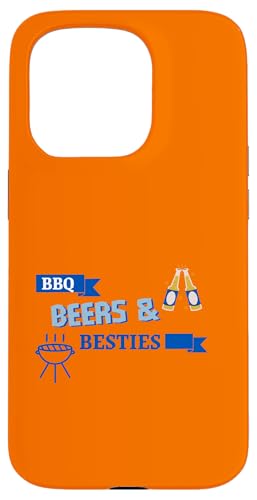BBQ Beers and Besties Grill Master Picknick Sommerurlaub Hülle für iPhone 15 Pro BBQ Beers and Besties Grill Master Picknick Sommerurlaub Hülle für iPhone 15 Pro von Summertime Festivities with Friends for Vacay Fun