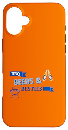 BBQ Beers and Besties Grill Master Picknick Sommerurlaub Hülle für iPhone 16 Plus BBQ Beers and Besties Grill Master Picknick Sommerurlaub Hülle für iPhone 16 Plus von Summertime Festivities with Friends for Vacay Fun