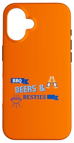 BBQ Beers and Besties Grill Master Picknick Sommerurlaub Hülle für iPhone 16 BBQ Beers and Besties Grill Master Picknick Sommerurlaub Hülle für iPhone 16 von Summertime Festivities with Friends for Vacay Fun