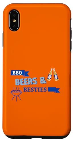 BBQ Beers and Besties Grill Master Picknick Sommerurlaub Hülle für iPhone XS Max BBQ Beers and Besties Grill Master Picknick Sommerurlaub Hülle für iPhone XS Max von Summertime Festivities with Friends for Vacay Fun