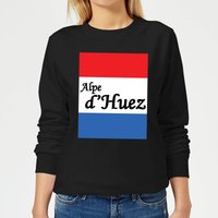 Summit Finish Alpe D'Huez Women's Sweatshirt - Black - 5XL von Summit Finish