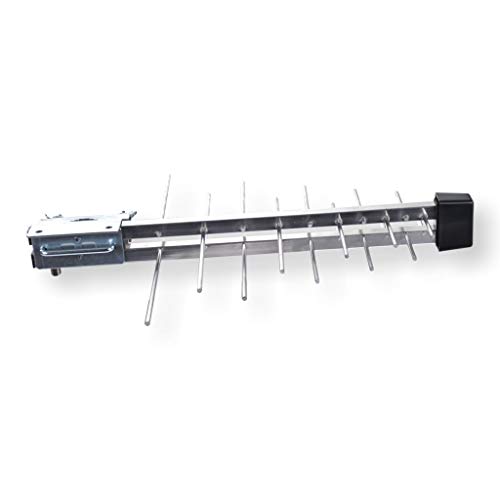 Summit DVB-T/T2 Außenantenne - Frequenzbereich: 470-694 MHz - Integrierte LTE Filter von Summit