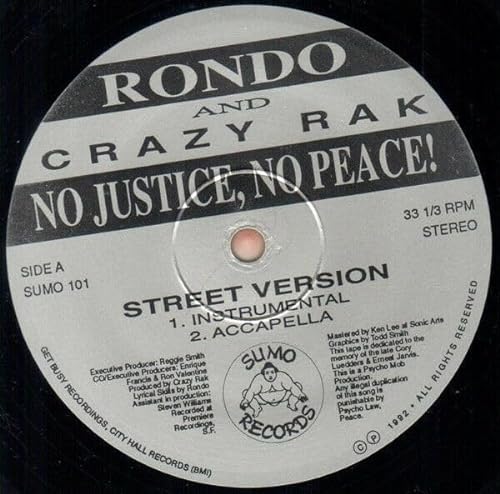 No Justice, No Peace [Vinyl LP] von Sumo