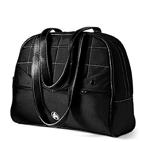 Sumo 33.02 cm Women's Notebook-Tasche (Blk Lthr, aus Nylon) Schwarz von Sumo