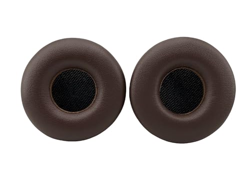 Sumugaric Aventho Ersatz-Ohrpolster, Ohrenschützer, Zubehör, Reparaturteile, kompatibel mit kabellosen Beyerdynamic AVENTHO Kopfhörern, braunes Proteinleder von Sumugaric