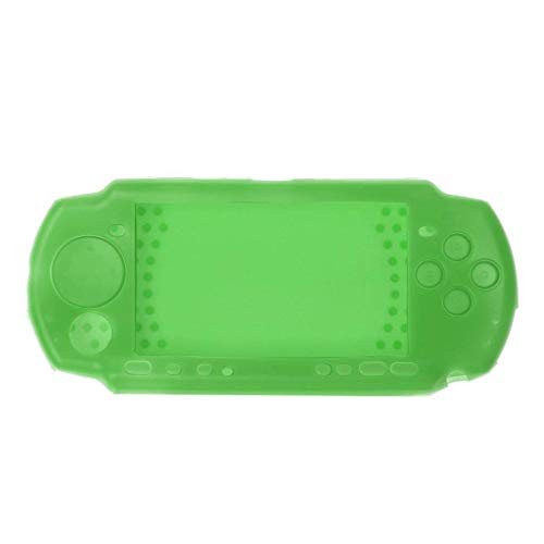 Schutzhülle für PSP 3000 / PSP 2000, weiches Gummi, Grün von Sun Dream