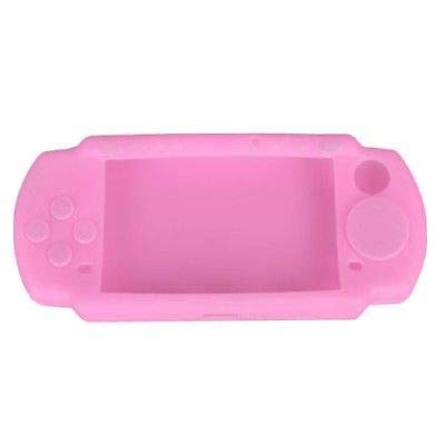 Schutzhülle für PSP 3000 / PSP 2000 (weiches Gummi), Pink von Sun Dream