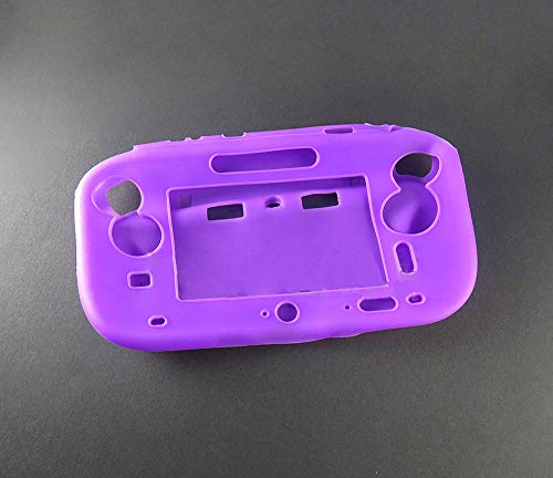 Schutzhülle für Wii U Gamepad Controller, weiches Gummi, Violett von Sun Dream