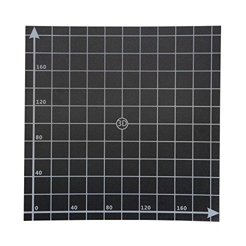 Coordinate Printed 220x220mm Heat Hot Bed Surface Platform Square Sticker Sheet for 3D Printer von Sun3Drucker
