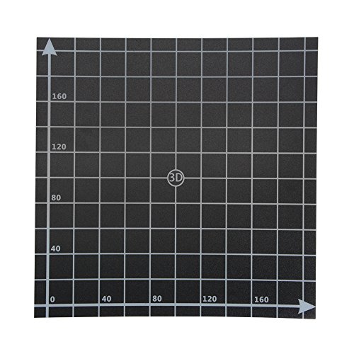 Coordinate Printed 220x220mm Heat Hot Bed Surface Platform Square Sticker Sheet for 3D Printer von Sun3drucker