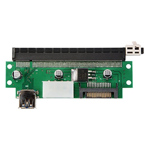 Sun3drucker PCI-E 1X bis 16X Mining Machine erweiterter Extender Riser Kartenadapter mit SATA 4Pin Port 50cm USB 3.0 Kabel Sun3drucker PCI-E 1X bis 16X Mining Machine erweiterter Extender Riser Kartenadapter mit SATA 4Pin Port 50cm USB 3.0 Kabel von Sun3drucker