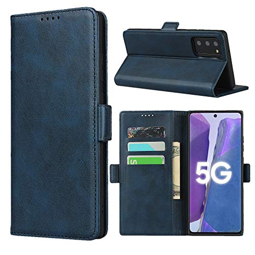 SunYoo Schutzhülle für Samsung Note 20, Note20 5G, PU-Leder, Brieftaschenformat, Magnetverschluss, Standfunktion, Klapphülle mit Kartenfächern/Geldfach, für Galaxy Note 20/Note20 5G, Marineblau SunYoo Schutzhülle für Samsung Note 20, Note20 5G, PU-Leder, Brieftaschenformat, Magnetverschluss, Standfunktion, Klapphülle mit Kartenfächern/Geldfach, für Galaxy Note 20/Note20 5G, Marineblau von SunYoo