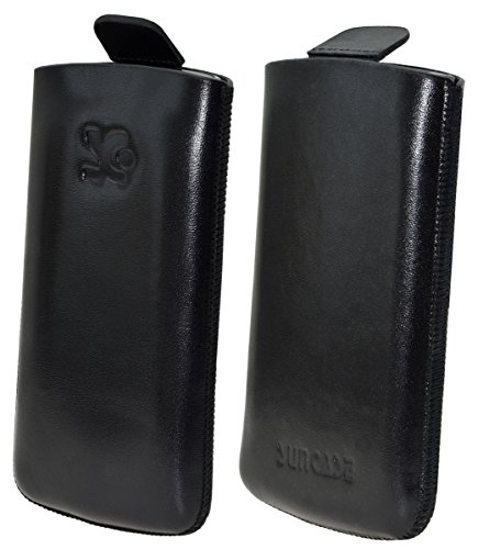 Suncase Original Tasche für/Primo 366 by Doro/Leder Etui Handytasche Ledertasche Schutzhülle Case Hülle - Lasche mit Rückzugfunktion* In Schwarz Suncase Original Tasche für/Primo 366 by Doro/Leder Etui Handytasche Ledertasche Schutzhülle Case Hülle - Lasche mit Rückzugfunktion* In Schwarz von Suncase