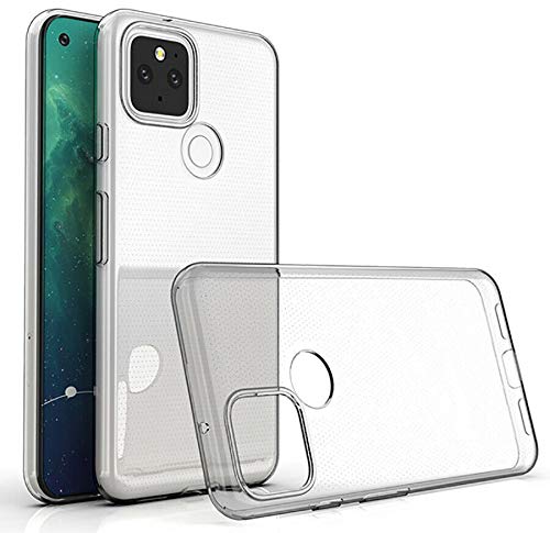 Suncase Transparent Silikon Hülle kompatibel mit Google Pixel 5 - Stoßfest Klar Flexibel Durchsichtige TPU Case Handyhülle Schutzhülle Suncase Transparent Silikon Hülle kompatibel mit Google Pixel 5 - Stoßfest Klar Flexibel Durchsichtige TPU Case Handyhülle Schutzhülle von Suncase