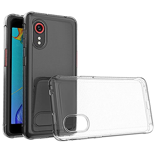 Suncase Transparent Silikon Hülle kompatibel mit Samsung Galaxy XCover 5 - Stoßfest Klar Flexibel Durchsichtige TPU Case Handyhülle Schutzhülle Suncase Transparent Silikon Hülle kompatibel mit Samsung Galaxy XCover 5 - Stoßfest Klar Flexibel Durchsichtige TPU Case Handyhülle Schutzhülle von Suncase
