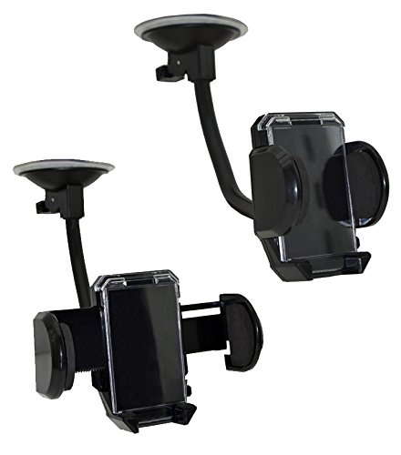Universal KFZ PKW Auto Halterung kompatibel mit Sony Xperia 10 III 3 (2021) 360° drehbar - Halter Autohalterung | geeignet auch mit Case - Tasche - Hülle + USB-C KFZ LADEKABEL USB Typ C Kabel 12-24V von Suncase
