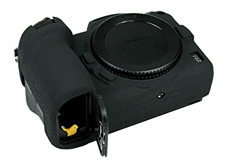 Silikon Gel Kameratasche Kompatibel mit Nikon Z6ii Schutzhülle aus Gummi Weiche Kameratasche Schwarz von SundayZaZa